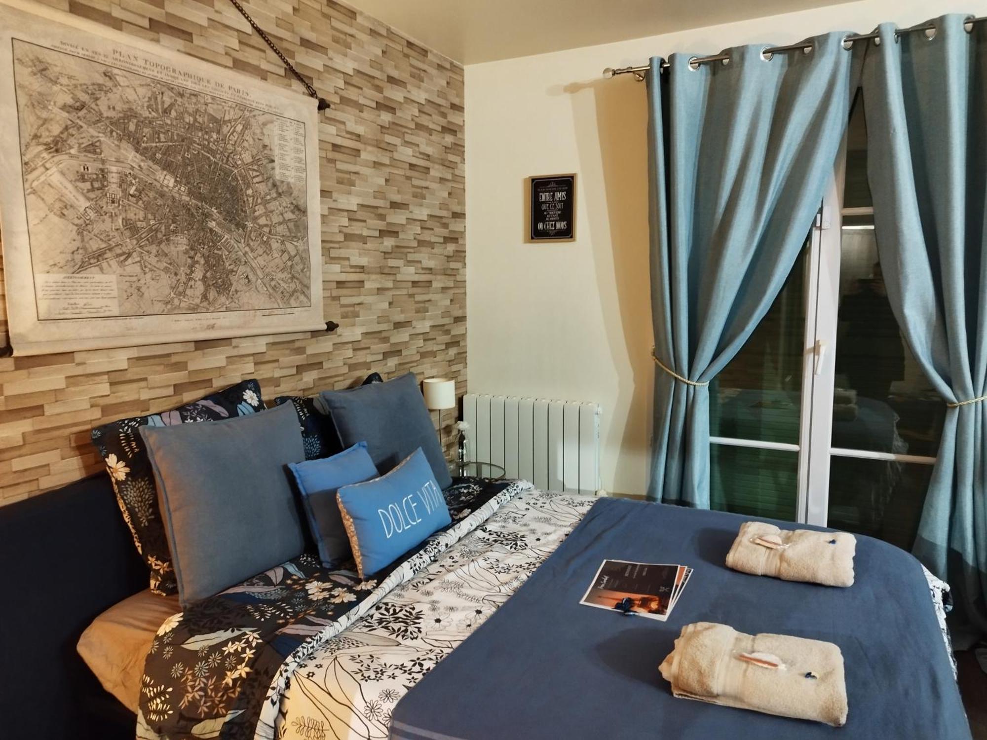 La Clef Du Bonheur - 9 Min De Jardin Privatif Appartement Bailly-Romainvilliers